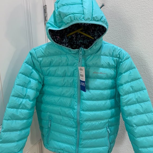 Eddie Bauer Jackets & Coats New Eddie Bauer Girls Reversible Hooded